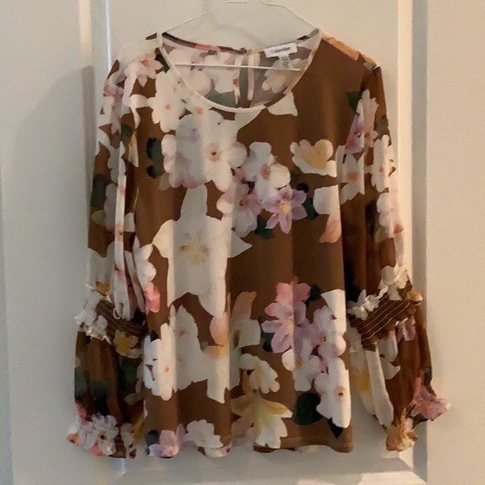 Calvin Klein Floral Blouse in large